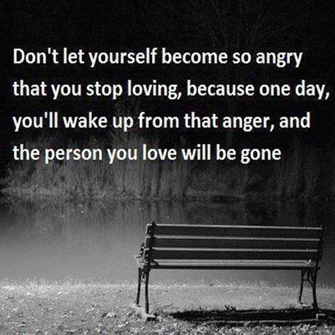 Withholding love when your angry will destroy trust and the relationship it's self. In fact, when you are angry with your spouse, it is a great time to say I love you. It's a reminder to yourself and to them. Cheviot Hills, Anger Quotes, Today Quotes, Break Dance, Good Advice, Great Quotes, Don't Let, Live Life, Cool Words