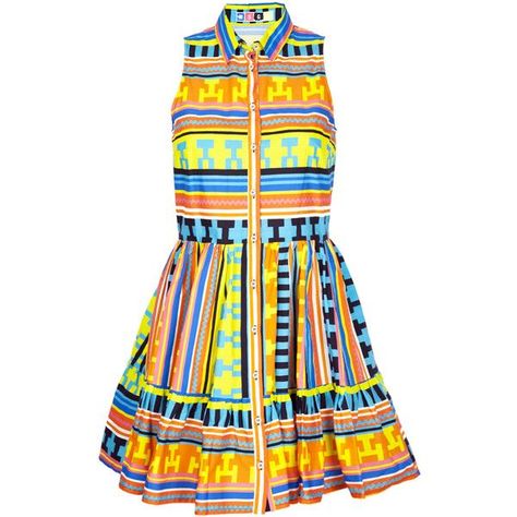 MSGM Neon Print Shirt Dress (235 CAD) ❤ liked on Polyvore featuring dresses, vestidos, short dresses, vestiti, a line dress, ruffle dress, a line mini dress, collar dress and frilly dress Mayo Dress, Short A Line Dress, What To, Fiesta Dress, Graphic Print Dress, Nice Ideas, Neon Printing, Print Shirt Dress, Frilly Dresses