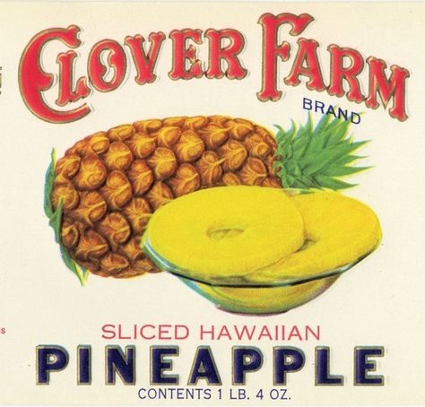 Pineapple Paradise 70s Bar, Sliced Pineapple, Vintage Food Labels, Capri Italia, Fruit Crate Label, Fruit Packaging, Fruit Crate, Crate Label, Pineapple Fruit