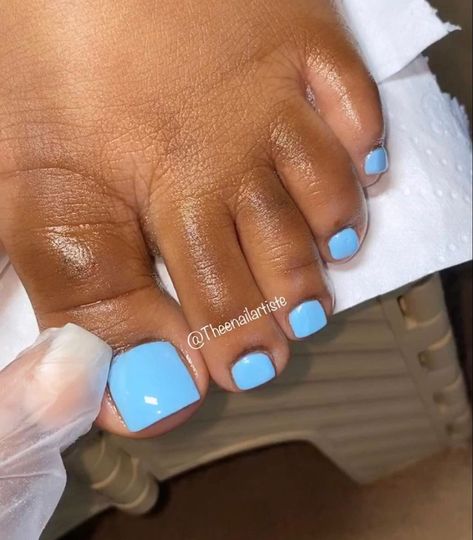 Acrylic Toes Ideas, Toe Acrylic, Blue Acrylics, Blue Toe Nails, Nails Art Designs, Gel Toe Nails, Art Designs Ideas, Acrylic Toe Nails, Toe Nail Color