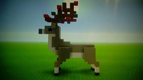 ¦ Christmas Reindeer ¦ Build #2 ¦ | Minecraft Amino Minecraft Homes, Dan Tdm, Funny Minecraft Videos, Creative Costume, Christmas Clock, Minecraft House Tutorials, Minecraft Christmas, Cute Minecraft Houses, Minecraft Videos