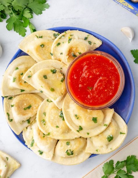 Garlic Knot Pierogies are a twist on a classic comfort food. Featuring Mrs. T’s Garlic & Parmesan Pierogies (Full Sized), this recipe combines the savory richness of garlic-infused butter with the comforting bite of perfectly baked pierogies. Served warm as an appetizer or snack, with a side of marinara sauce for dipping, indulge in a […] Mini Pierogies, Baked Pierogies, Garlic Knot, Pierogi Recipe, Whipped Potatoes, Infused Butter, Potato Flakes, Garlic Knots, Bruschetta Recipe