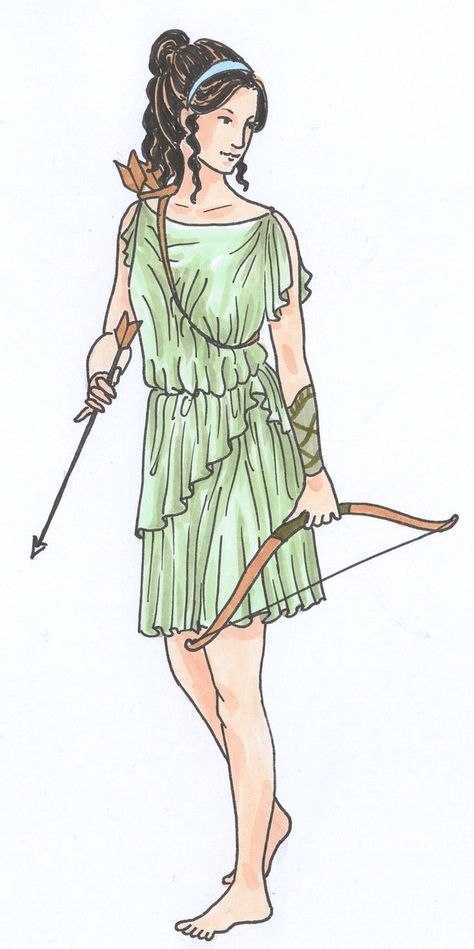 Artemis immortal goddess of the hunt ... Greek Mythology