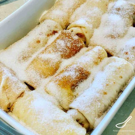 Cheese Blintz Casserole - Peter's Food Adventures Blintz Casserole Recipe, Crepe Casserole, Blintz Casserole, Cheese Blintz, Blintzes Recipe, Cheese Blintzes, Sweet Cheese, Jewish Cuisine, Ukrainian Recipes