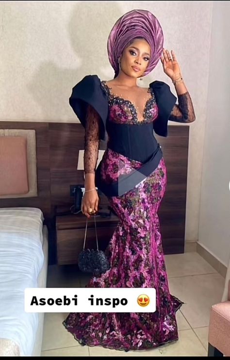 Aseobi Design 2023, African Glamour, African Mermaid, Nigerian Lace Styles Dress, Nigerian Lace Styles, African Lace Styles, 2piece Outfits, Best African Dresses, Lace Gown Styles