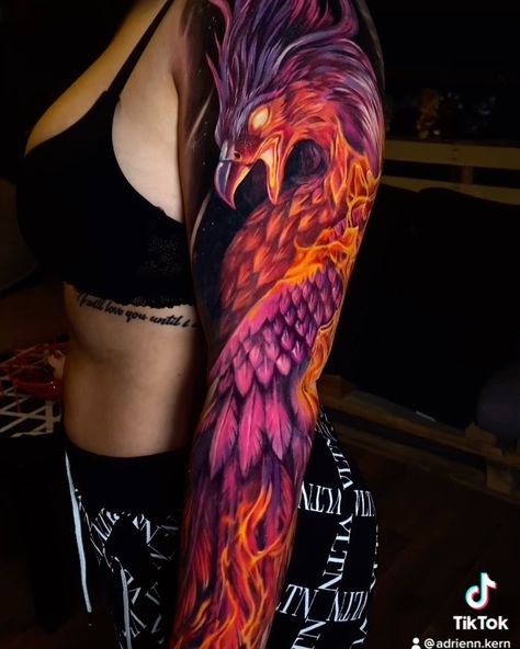 Adrienn Kern | Phoenix 🔥 . . . . . . . . . . @blackvelvetink_budapest @intenzetattooink @cheyenne_tattooequipment #intenzepride #tattoo #inked #tetoválás … | Instagram Fenix Tattoo Men, Snapdragon Tattoo, Tattoo Brazo Mujer, Phoenix Tattoo Sleeve, Phoenix Back Tattoo, Japanese Phoenix Tattoo, Fenix Tattoo, Phoenix Tattoo Feminine, Phoenix Bird Tattoos