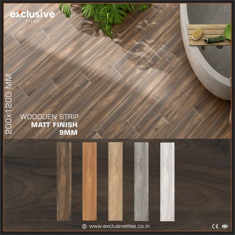 Vitrified Tiles, Tile Manufacturers, Porcelain Tiles, Natural Look, The Space, Wood Floors, Wood Art, This Is Us, Woodworking