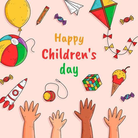 Children's Day Poster Drawing, Children's Day Decoration Ideas, Happy Children's Day Ideas, Childrens Day Poster Creative, Children's Day Decoration, Childrens Day Poster, Children's Day Card, Happy Childrens Day Poster, Children's Day Message