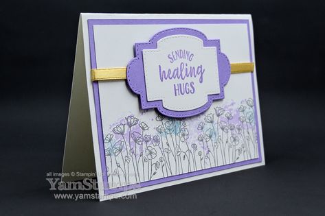 Homemade Card Ideas, Paper Crafting Ideas, Healing Hugs, Get Well Soon Card, Homemade Card, Stoney Creek, Get Well Cards, Get Well Soon, Crafting Ideas