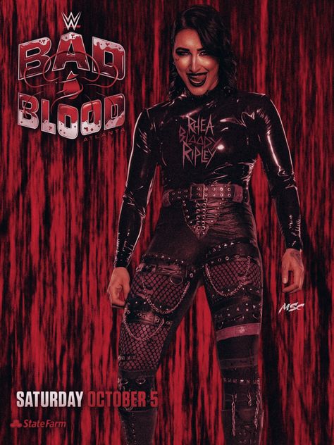 Wwe Bad Blood 2024, Rhea Ripley Crown Jewel 2023, Reah Ripley, Wwe Female, Rhea Ripley, Wwe Female Wrestlers, Bad Blood, Wwe Womens, Female Wrestlers