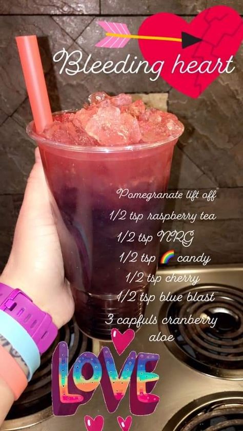 Herbalife Teas Recipes, Herbalife Tea Recipes Valentines Day, Herbalife Valentines Shake, Valentines Herbalife Tea, Herbalife Loaded Tea Recipes Diy, Herbalife Flavors, Healthy Tasty Recipes, Boosted Tea, Herbal Life Shakes