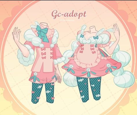 Vtuber Fashion, Open Outfits, Outfit Adoptables, Outfits Drawing, Group Outfits, Clothing Sketches, Art Outfits, Twin Outfits, Clothing Design Sketches