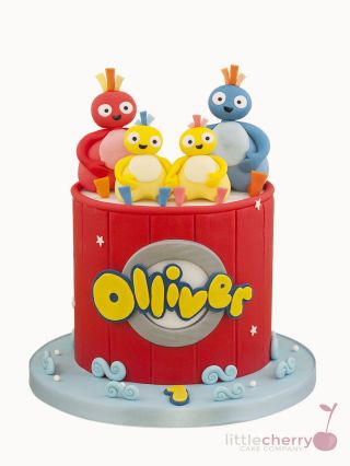 Twirlywoos Cake - cake by Little Cherry - CakesDecor Twirlywoos Cake, Cake Boos, Geek Wedding Cake, Novelty Cake, Baby Boy Birthday Cake, Cake International, Geek Wedding, 2 Birthday Cake, 1st Birthday Cakes