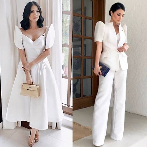 SONA 2018: Top 10 Best Dressed Celebrities, Politician’s Family in Photos. 1. Heart Evangelista-Escudero (Outfit by Mark Bumgarner). Filipiniana Gown, Modern Filipiniana Gown, Filipiniana Wedding Dress, Mark Bumgarner, Events Dresses, Modern Filipiniana Dress, Best Dressed Celebrities, Filipino Fashion, Heart Evangelista