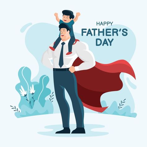 Fathers Day Graphic Design, Father's Day Pictures, Fathers Day Images Free, World Father's Day, Father's Day Illustration, Father's Day Design, Happy Fathers Day Images, Fathers Day Pictures, Fathers Day Images