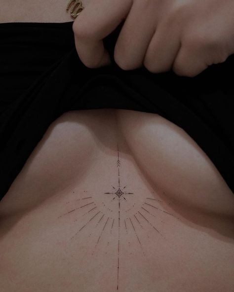 Keya Carlsen on Instagram: “ornamental sun placed on the solar plexus chakra 🌞” Chest Chakra Tattoo, Ornament Tattoo Sternum, Sun Chakra Tattoo, Solar Plexus Tattoo Women, Manipura Chakra Tattoo, Solar Plexus Chakra Tattoo, Sternum Ornamental Tattoo, Sternum Sun Tattoo, Solar Plexus Tattoo