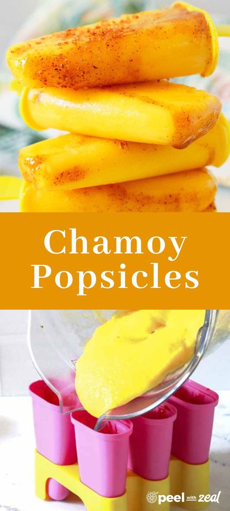 Experience a playful variation of the traditional pairing of mango and Chamoy sauce with this Mangonada popsicle recipe. Chamoy popsicles have been a popular trend in recent summers, and crafting them at home is incredibly simple! Chamoy Popsicles, Mangonada Popsicles, Paleta Recipe, Mexican Paletas Recipe, Paletas Recipe, Mexican Paletas, Paletas Recipes, Mangonada Recipe, Sugar Free Popsicles