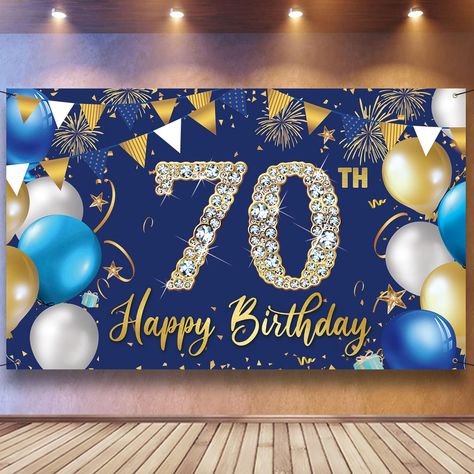 70 Year Old Birthday, Happy 70th Birthday, 70th Birthday Decorations, 70th Birthday Party, 70th Birthday, Birthday Party Supplies, Birthday Decorations, Year Old, Birthday Party