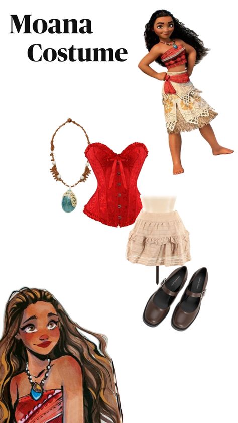 Moana Corset Costume, Moana Halloween Costume, Disney Princess Moana, Princess Moana, Corset Costumes, Princess Costume, Disney Halloween, Moana, Halloween Ideas