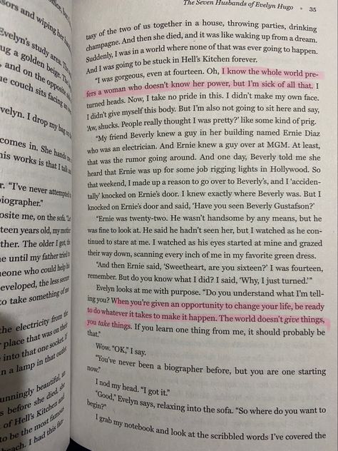 #book #quotes #thesevenhusbandsofevelynhugo #taylorjenkinsreid #sevenhusbands #evelynhugo Books About Women Empowerment, Evelyn Hugo Book Quotes, Feminist Book Quotes, 7 Husbands Of Evelyn Hugo Quotes, Badass Captions, Positive Talk, Hugo Book, Seven Husbands Of Evelyn Hugo, Feminist Books