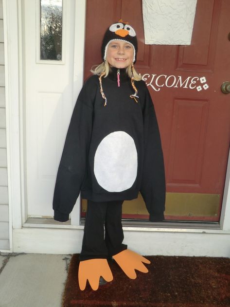 Image result for penguin costume diy                                                                                                                                                                                 More Pinguin Costume Adult, Diy Penguin Costume Women, Penguin Family Costume, Pinguin Costume, Diy Penguin Costume, Madagascar Costumes, Crocheted Penguin, Penguin Halloween Costume, Silly Costumes