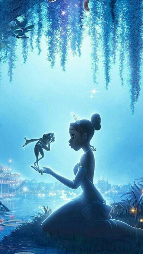 Couples Disney, Tiana And Naveen, Tiana Disney, Disney Eras, Walt Disney Princesses, Disney Cute, Princesa Tiana, Frog Wallpaper, Disney Princess Artwork