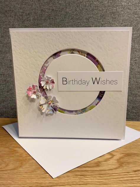 Chris Stokes, Cards For Women, Birthday Card Craft, Homemade Birthday Cards, Birthday Cards For Women, Cricut Cards, Embossed Cards, Women Birthday, Cards Birthday