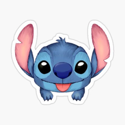 Lilo And Stitch Funny, Stitch Cute, Lilo Y Stitch, Cute Stitch, Face Stickers, Lilo And Stitch, Funny Cute, Sonic The Hedgehog, Disney Characters