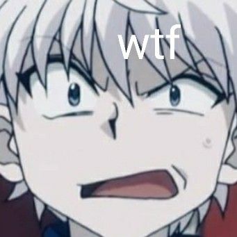 anime , hunterxhunter , killua zoldyck , wtf , ew Anime Ew Face, Killua Zoldyck Funny, Ew Reaction Pic, Funny Anime Expressions, Funny Killua, Funny Anime Stickers, Killua Funny, Anime Hunterxhunter, Anime Reaction