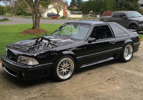 Check out Facebook and Instagram: @metalroadstudio Very cool! Mustang GT Foxbody Widebody Foxbody Mustang, Foxbody Mustang Hatchback, Mustang Hatchback, Blacked Out Cars, Foxbody Mustang, Mustang Art, 93 Mustang, Fox Mustang, 1993 Ford Mustang