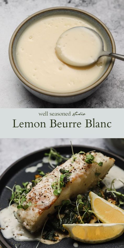 French Sauces, Savory Sauce, Homemade Sauce, Seafood Dishes, Food Waste, Lemon Juice, Sauce Recipes, Food For Thought, Fish Recipes