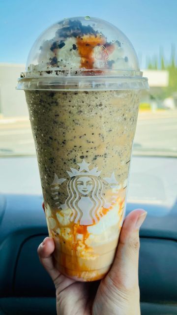 Cian Abalos on Instagram: "Happy Friday everyone! Here’s another featured drink called the Pumpkin Cookie Crumble Frappuccino. This recipe was featured by @eggbaloni . As always, order instructions included in the reel! . (Please note that some drinks or ingredients may not be available to order) . ☀️ FOLLOW @abalosci_personal for MORE DRINKS ☀️ . . #starbucks #starbucksdrinks #starbuckscoffee #starbuckssecretmenu #starbucksaddict #starbuckslover #starbucksusa #starbuckscanada #starbucksfrappucc Pumpkin Cookie Crumble Frappe, Pumpkin Cookie Crumble Starbucks, Pumpkin Frappuccino Starbucks, Cookie Crumble Starbucks, Cookie Crumble Frappuccino, Starbucks Usa, Caramel Drinks, Drinks Starbucks, Cookie Crumble