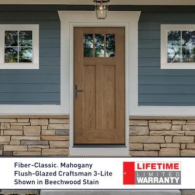 Front Doors at Lowes.com Therma Tru, Exterior Front Doors, Shop Front, Grandmas House, Exterior Doors, Windows And Doors, Front Door, Entryway, Stain