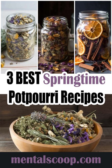 Lemon Potpourri, Spring Potpourri, Potpourri Diy, Lavender Potpourri, Simmer Pots, Potpourri Sachets, Dried Potpourri, Homemade Potpourri, Potpourri Gift