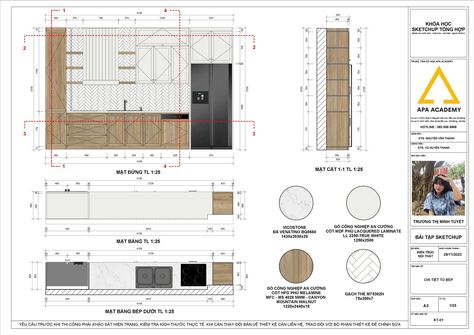 Sản phẩm layout sau khóa Sketchup tại APA của sẽ trông như thế nào? ✨ FLEX 1 chút về sự đa di năng của Sketchup 😝 Sketchup là bộ môn dễ tiếp cận, và phải nói là đa di năng nhất mà chắc chắn ai muốn theo đuổi công việc thiết kế nội thất, kiến trúc sẽ cần biết, Biết sử dụng Sketchup, bạn sẽ làm được khá nhiều công đoạn trong thiết kế như: - Lên phối cảnh 3D nội thất, kiến trúc - Dàn layout 2D mặt bằng, làm hồ sơ kỹ thuật thi công nội thất... và còn nhiều hơn thế. Muốn biết chi tiết Sketchup... Instagram S, A P, Art Sketches