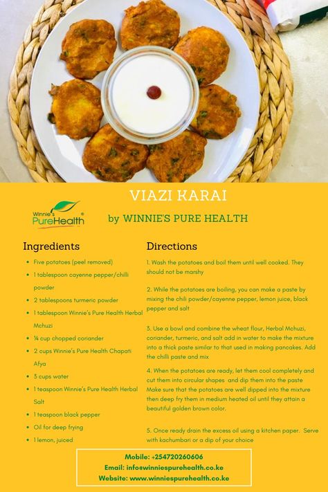 Viazi Karai, Peeling Potatoes, Cayenne Peppers, Recipe Cards, Cayenne, Meat, Stuffed Peppers, Pure Products, Canning