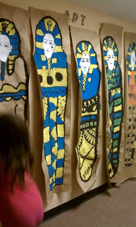 art n soc st Egypt Lessons, Ancient Egypt Unit, Egypt Activities, Egyptian Crafts, Ancient Egypt Projects, Egypt Crafts, Starověký Egypt, Egypt Project, 6th Grade Art