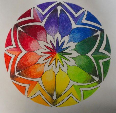 mandala color wheel - Google Search | Color wheel art, Color wheel ... Color Wheel Ideas, Color Wheel Tattoo, Color Wheel Lesson, Wheel Artwork, Wallpaper Trippy, Color Wheel Design, Color Wheel Art Projects, Color Wheel Projects, Color Wheel Art