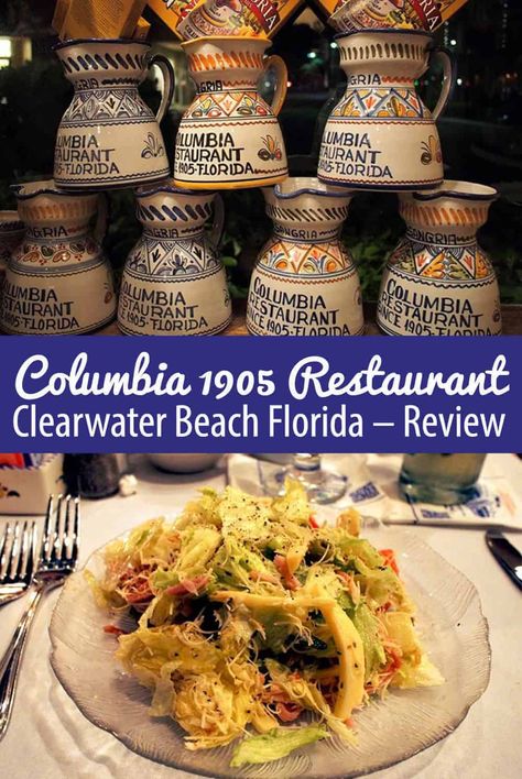 Clearwater Beach Florida Restaurants, Cuban Spanish, Beach Travel Destinations, Columbia Restaurant, Fresh Scallops, Clearwater Beach Florida, Spanish Restaurant, Florida Restaurants, Spanish Cuisine