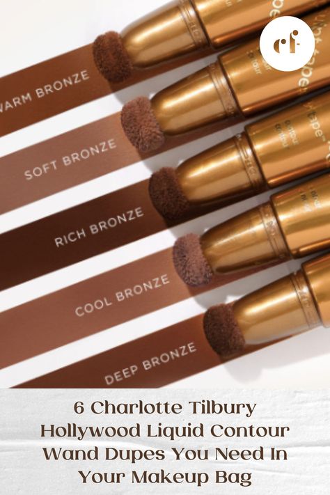 Charlotte Tilbury Contour Wand Swatches, Charlotte Tilbury Contour Wand, Charlotte Tilbury Contour, Contour Wand, Charlotte Tilbury Lipstick, Liquid Contour, Liquid Concealer, Get Ready With Me, Glow Sticks