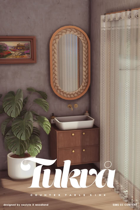 ❤ ᴀᴠᴀʟɪᴀʙʟᴇ ᴏɴ ᴍʏ ᴘᴀᴛʀᴇᴏɴ ❤ Sims 4 Wooden Furniture Cc, Sims 4 Cc Living Room Furniture, Sims 4 Counters, Sims 4 Table, Floating Counter, Latin Decor, Sink For Bathroom, Sims 4 Cc Maxis Match, Build Buy Cc