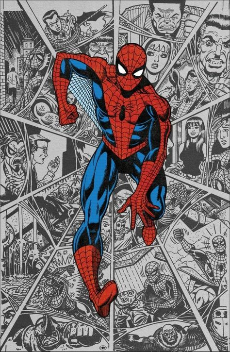 Spiderman Comic Covers, Spiderman Comic Books, Spiderman Painting, Spiderman Comic Art, Spiderman 1, Image Spiderman, Spiderman Theme, Spiderman Drawing, Best Marvel Characters