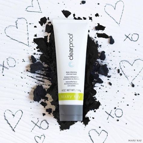 Mary Kay Charcoal Mask, Clearproof Mary Kay, Diy Charcoal Mask, Charcoal Mask Benefits, Kosmetyki Mary Kay, Salt Face Scrub, Imagenes Mary Kay, Deep Clean Pores, Acne Face Mask