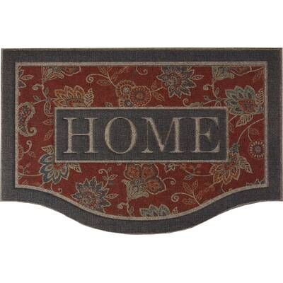 ornate typography door mat - Google Search Entryway Door, Entry Mat, Mud Rooms, Entry Mats, Home Cozy, Recycled Rubber, Outdoor Door Mat, Large Area Rugs, Floor Coverings