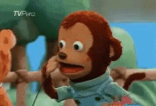 Suprise Monkey GIF - Suprise Monkey Puppet - Discover & Share GIFs Monkey Gif, Shaking Gif, Monkey Puppet, Holland Roden, Orlando Bloom, Loki Laufeyson, Avengers Funny, Steve Rogers, Bucky Barnes