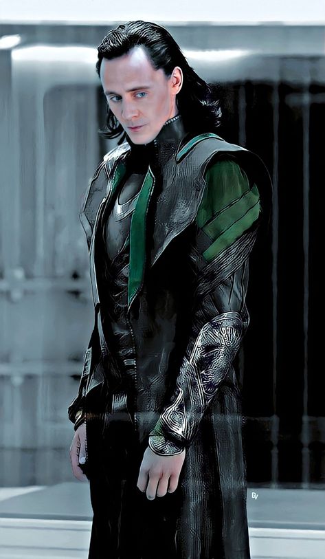 Tom Hiddleston Characters, Loki Full Body Picture, Loki Avengers 2012, Loki Laufeyson Wallpaper, Loki Reference, Loki Black Suit, Loki Asgard, Loki Pictures, Asgard Marvel