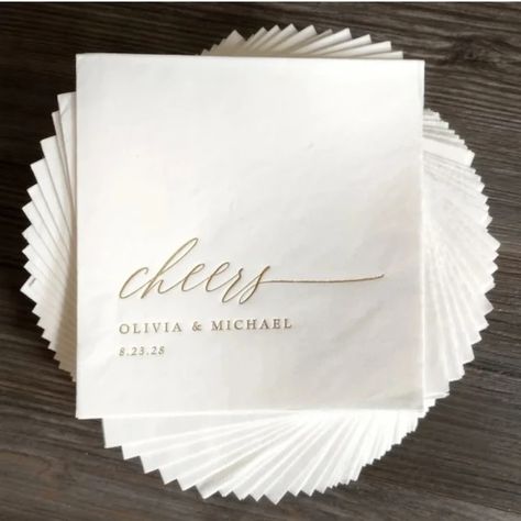 Just found this amazing item on AliExpress. Check it out! $28.98 | 50Pcs Personalized Wedding Cocktail Napkins- Engagement Rehearsal Dinner,Party Monogram Beverage Gold Foil Birthday Napkins Rehearsal Dinner Party, Cocktail Napkins Wedding, Wedding Cocktail Napkins, Wedding Napkins Personalized, Napkins Wedding, Bride Shower, Birthday Napkins, Gold Foil Wedding, Rustic Wedding Favors