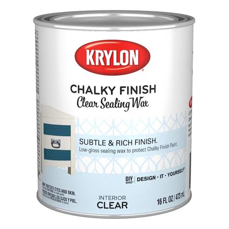 Krylon Clear Water-based Chalky Paint in the Craft Paint department at Lowes.com Chalk Paint Brands, What Is Chalk Paint, Method Soap, Best Chalk Paint, Chalk Paint Wax, Chalky Finish Paint, Chalky Paint, Dry Well, Paint Brands