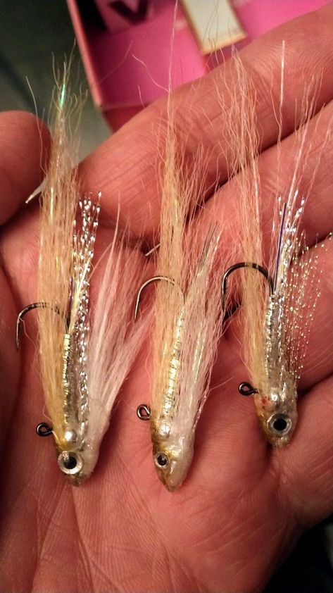 Bass On the Fly | a few shiners | Facebook Trout Flies Pattern, Bass Fly Patterns, Bass Flies, Hook Knot, Fly Bait, Trout Flies, Saltwater Flies, Fly Patterns, Fly Tying Patterns