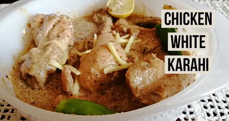 #Happycooking#CreativeCookingCorner# White Karahi, Pakistani Chicken Recipes, Karahi Recipe, Chicken Karahi, Cloud Lamp, Arabic Henna, White Chicken, Breakfast Brunch Recipes, Best Recipe